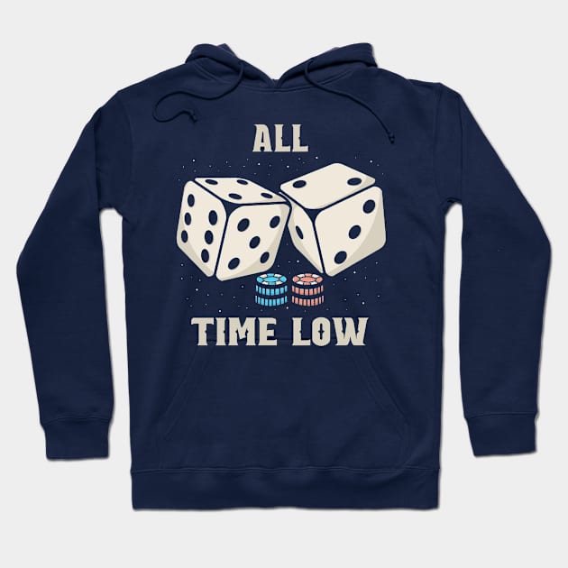 Dice all time low Hoodie by Hsamal Gibran